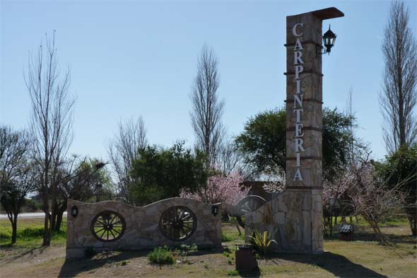 Portal de Ingreso a Carpintería San Luis